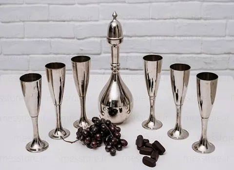 ظروف مسی با روکش نقره ای همراه با توضیحات کامل و آشنایی