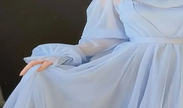 لباس مجلسی حریر شیشه ای همراه با توضیحات کامل و آشنایی
