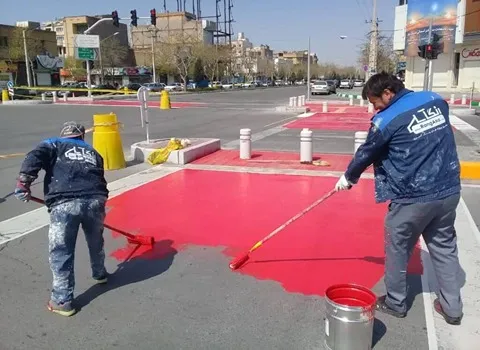 رنگ ترافیکی قرمز آشنایی صفر تا صد قیمت خرید عمده