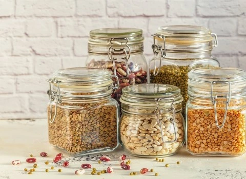 خرید عمده جار شیشه ای درب چفتی با بهترین شرایط