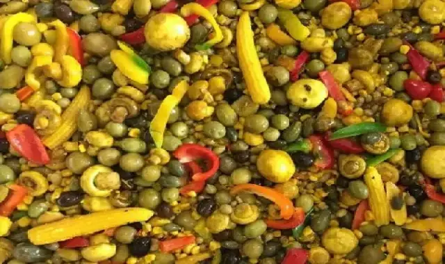 قیمت خرید عمده ترشی مخلوط اسپانیایی ارزان و مناسب