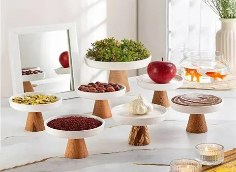 لیست قیمت ظروف سرامیکی پایه چوبی به صورت عمده و با صرفه