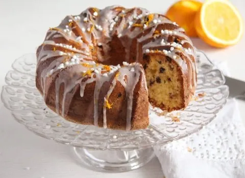 قیمت خرید عمده کیک گردویی پرتقالی ارزان و مناسب