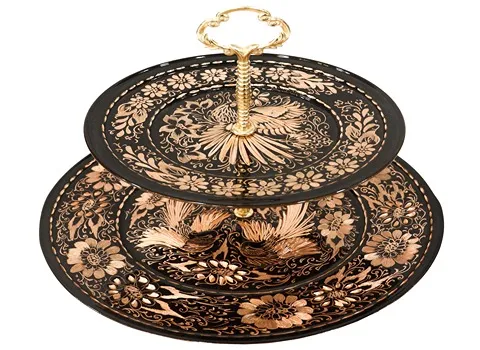 راهنمای خرید شیرینی خوری مسی سیاه قلم با شرایط ویژه و قیمت استثنایی