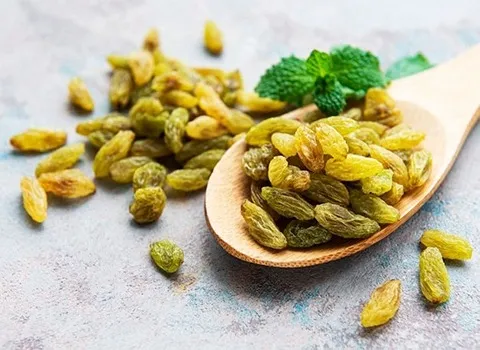 قیمت کشمش سبز تیزابی از تولید به مصرف