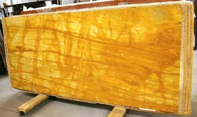 سنگ ساختمانی زرد؛ تراورتن مرمر بادبر گرانیت مزیت ثبات رنگ Stone