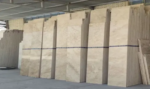 قیمت سنگ تراورتن کرم روشن