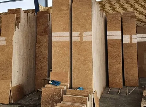 سنگ تراورتن شکلاتی (Chocolate travertine stone) + قیمت خرید عالی