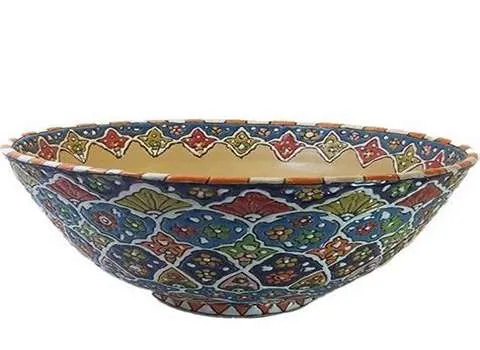 خرید و قیمت کاسه میناکاری سفالی باکیفیت