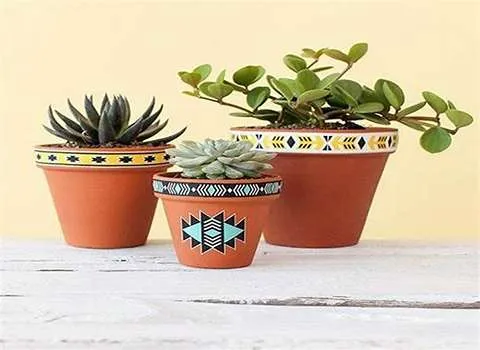 خرید گلدان سفالی بزرگ + قیمت عالی