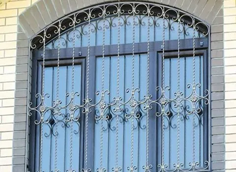 خرید پنجره آهنی دوجداره ریلی + بهترین قیمت