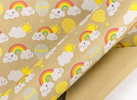 خرید جدیدترین انواع کاغذ کرافت طرح دار