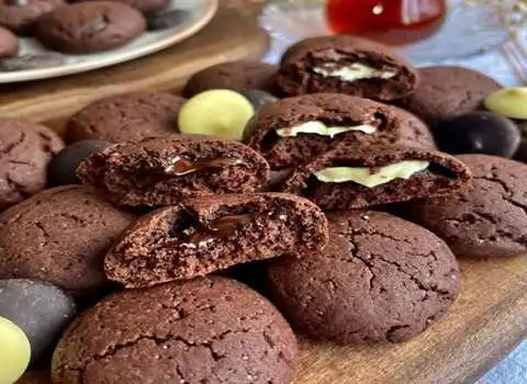 آموزش خرید کلوچه کاکائویی ساده صفر تا صد