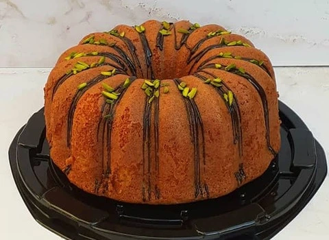 کیک خانگی در یزد؛ نارگیلی ابری بهداشتی دورهمی cake