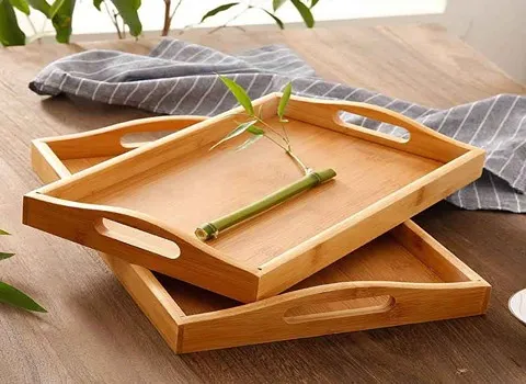 قیمت خرید سینی چوبی + مزایا و معایب