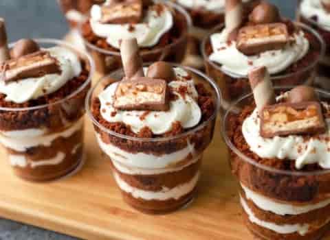 خرید و قیمت کیک بستنی شکلاتی لیوانی