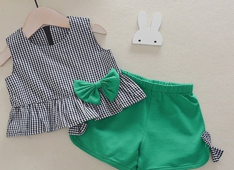 تاپ شلوارک اسپرت دخترانه مجلسی | قیمت مناسب خرید عالی