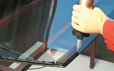 چسب سیلیکون شیشه؛ قابلیت رنگ پذیری ضد قارچ مقاومت بالا glue