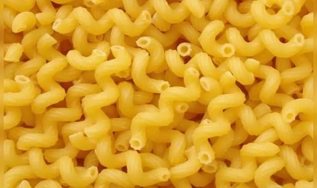 پاستا فست فود (ماکارونی) لوله ای پیچی صدفی 2 نوع ناپولی لیمویی