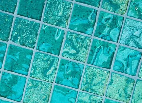 قیمت کاشی فیروزه ای ساده از تولید به مصرف