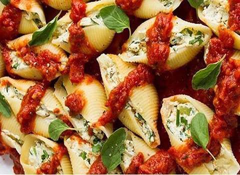 خرید و قیمت پاستا صدفی بزرگ شکم پر