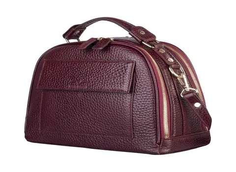 لیست قیمت کیف چرم زنانه زرشکی به صورت عمده و با صرفه