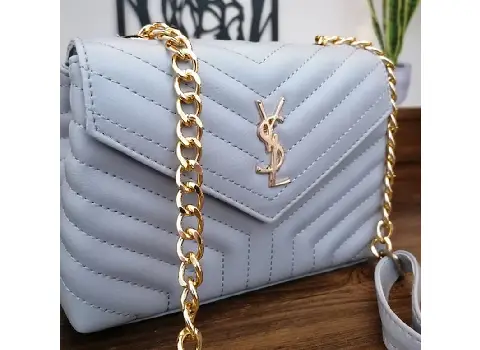 کیف زنانه زنجیردار؛ دوشی چرم 3 رنگ قهوه ای طوسی مشکی مجلسی