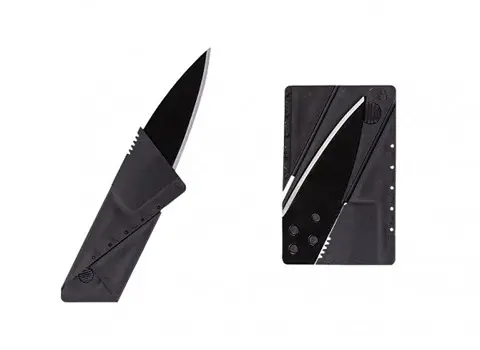 چاقو کارتی؛ جنس فولادی تاشو تیز مناسب کوهنوردی گردشگری