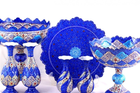 خرید ظروف مینا کاری مدرن اصفهان + بهترین قیمت