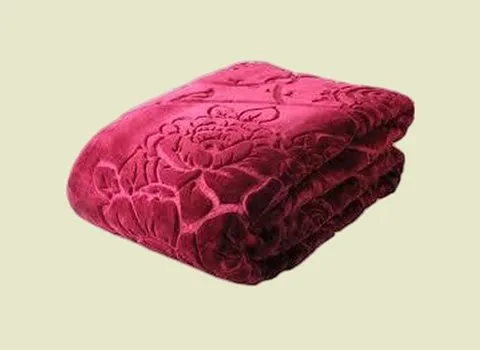 پتو ژله ای دونفره تک رنگ (رو انداز) الیاف مصنوعی 2 نوع طرح دار ساده