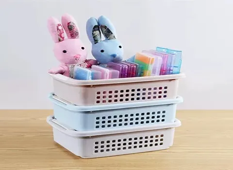 خرید سبد پلاستیکی لوازم آرایشی + بهترین قیمت