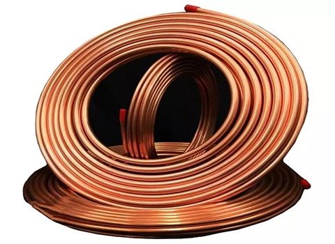 سیم مسی کولر گازی (کابل) قرمز قهوه ای نرم سخت