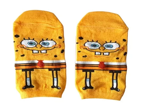 قیمت خرید جوراب دخترانه باب اسفنجی + عکس