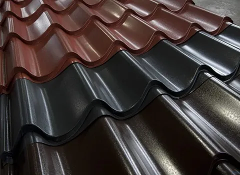 ورق گالوانیزه رنگی چینی؛ جنس آهن فولاد ضخامت (0/16 0/18) میلیمتر