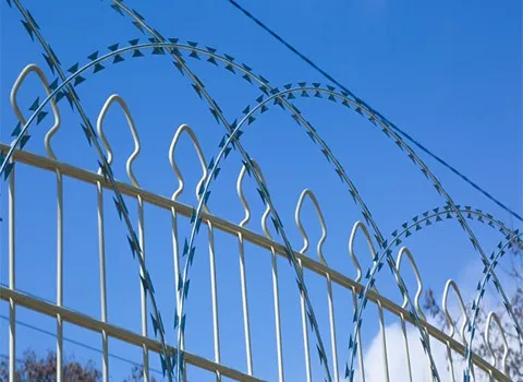 سیم خاردار در رشت؛ گالوانیزه (خطی حلقوی) ضخامت 2.5 میلی متر Rasht