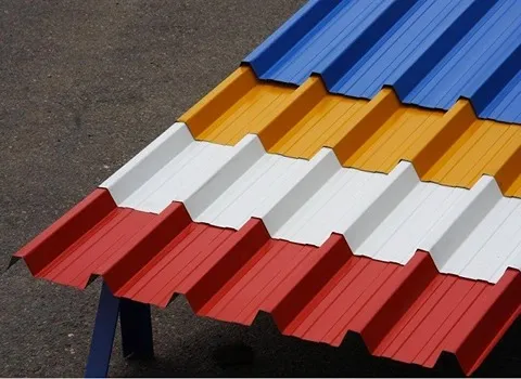 ورق گالوانیزه طرح شادولاین؛ کرکره ای ذوزنقه ای سینوسی مقاوم ضربه فشار