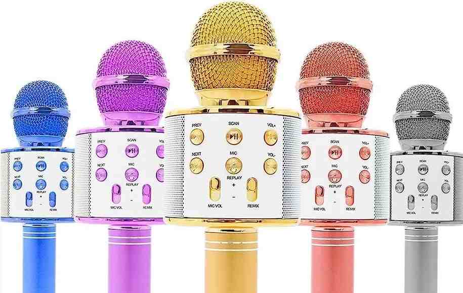 میکروفن اسباب بازی دخترانه؛ پخش صدا بلوتوثی یافتن استعداد کودک