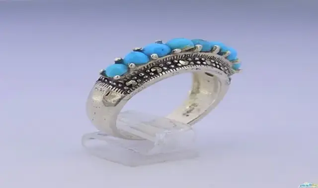 لیست قیمت انگشتر فیروزه زنانه ظریف به صورت عمده و با صرفه