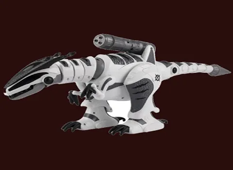 اسباب بازی دایناسور رباتی؛ مفرح لذت بخش 2 نوع آهنی پلاستیکی رشد کودکان