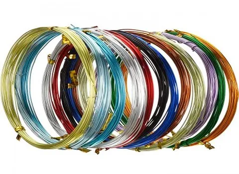 قیمت خرید عمده سیم مفتول رنگی ارزان و مناسب