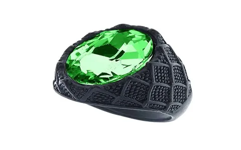 انگشتر یاقوت سبز مردانه | خرید با قیمت ارزان