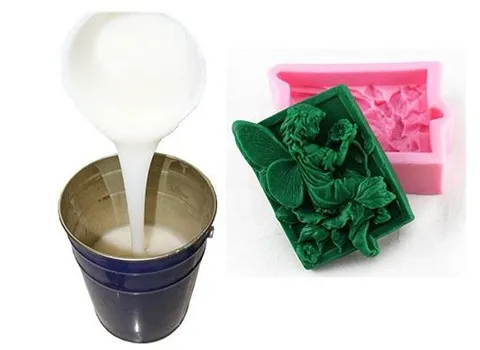 چسب سیلیکون برای قالب گیری؛ ظریف کاری الاستیسیته بالا transparent pink