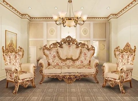 مشخصات مبل راحتی رنگ کرم طلایی و نحوه خرید عمده