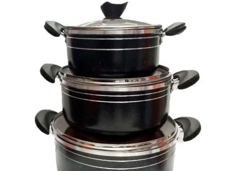 قابلمه شیشه ای؛ چدن مسی استیل مقاومت بالا سایز 34 Pot
