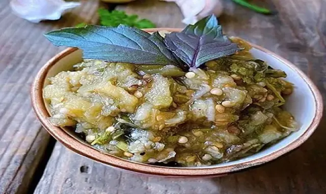 ترشی لیته بادمجان شمالی خوشمزه خانگی کد 64