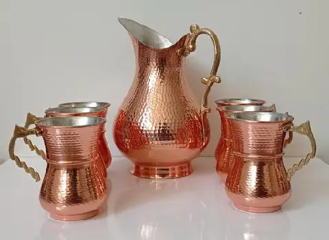 مشخصات لیوان مسی چکشی و نحوه خرید عمده