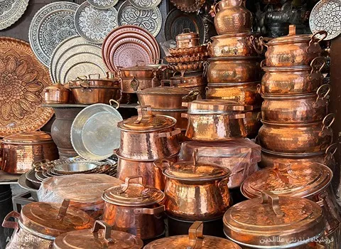 خرید و قیمت روز قابلمه مسی قدیمی