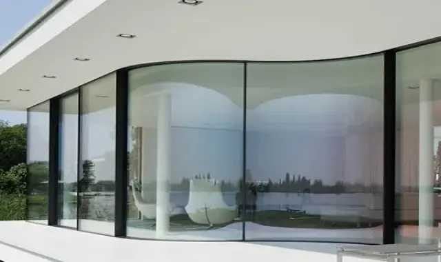 شیشه سکوریت خم؛ حالت انحنا ضخامت بالا 2 کاربرد (پنجره وسایل نقلیه)