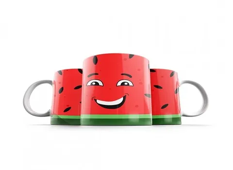 لیست قیمت ماگ سرامیکی طرح هندوانه به صورت عمده و با صرفه