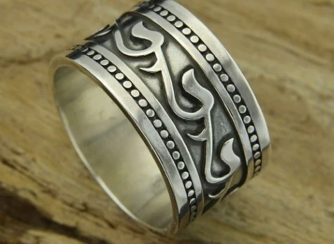 خرید انگشتر نقره مردانه زنانه با قیمت استثنایی